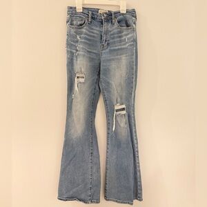 Altar'd State Light Blue Flare Jeans